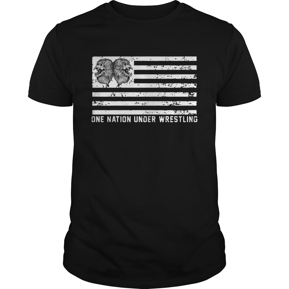 One Nation Under Wrestling Shirt