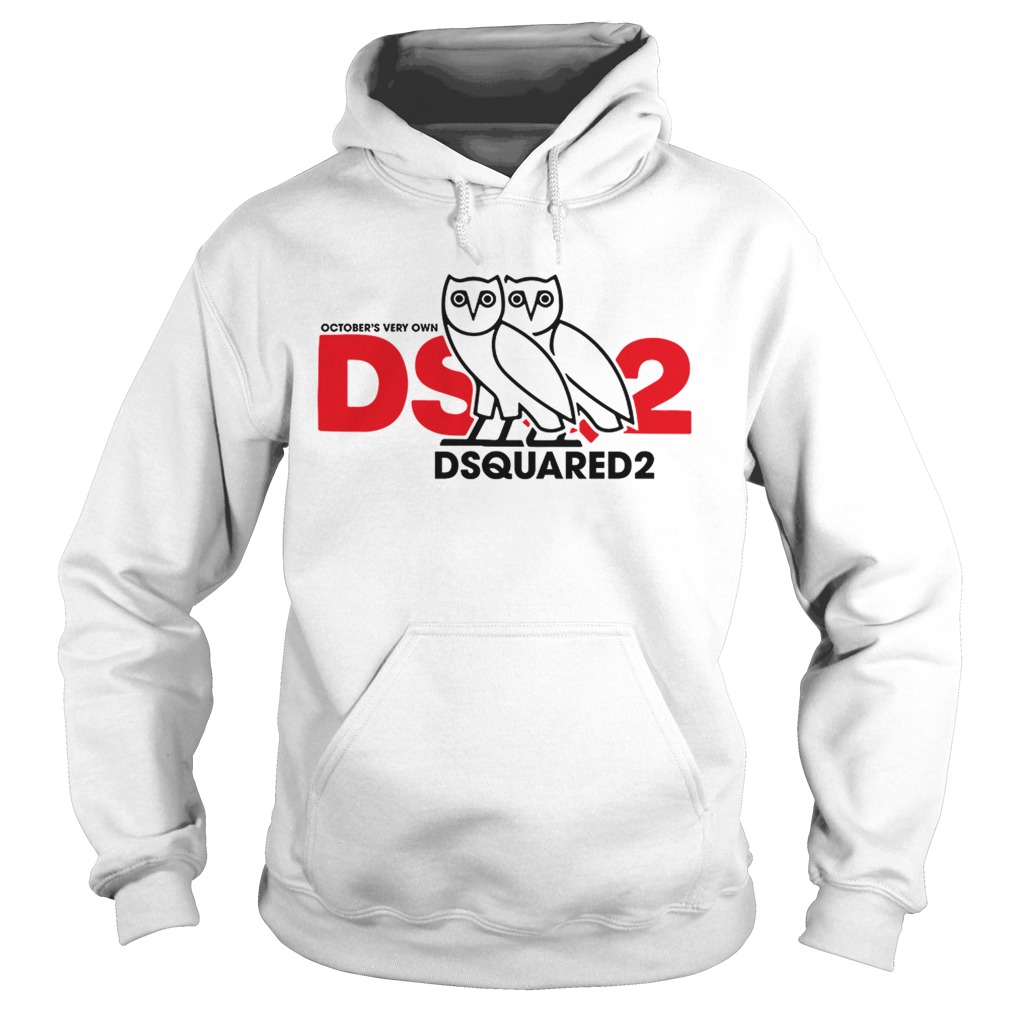 dsquared owl hoodie