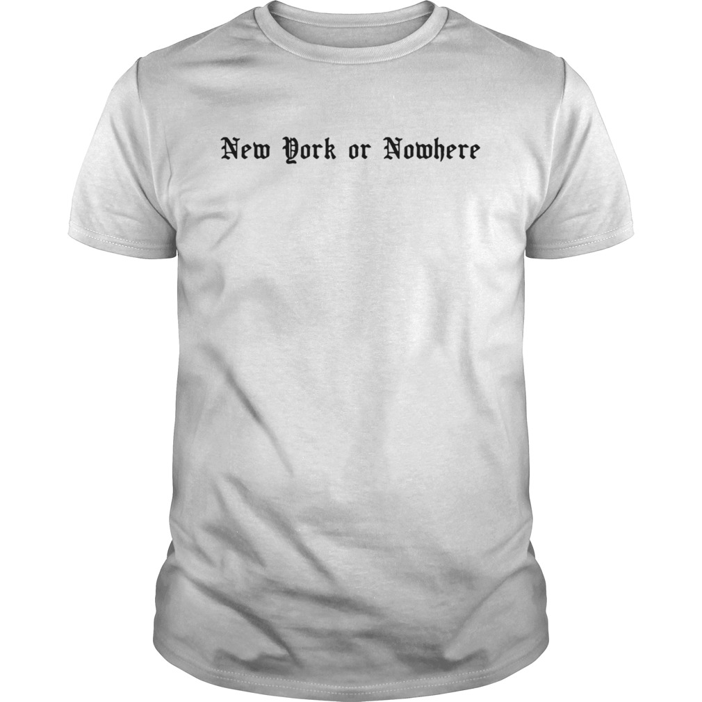 RJ Barrett New York or Nowhere shirt