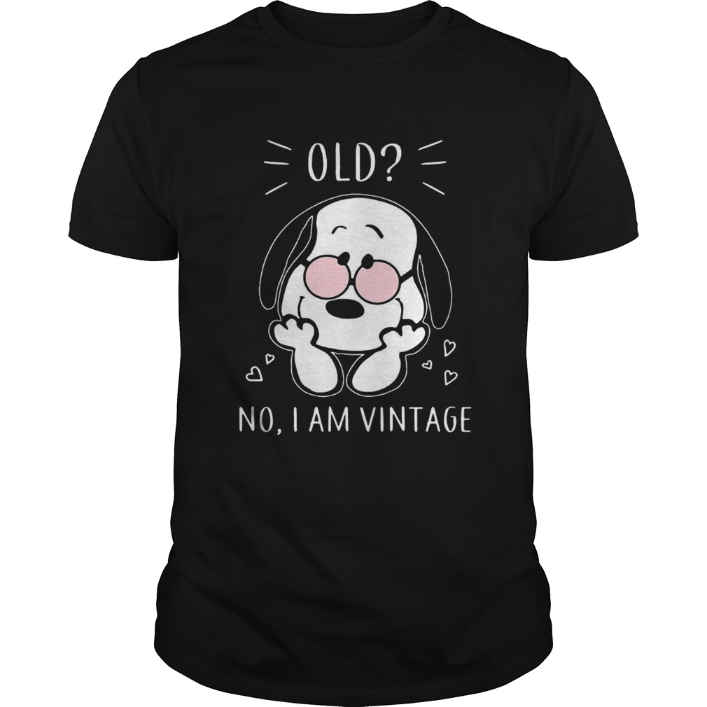 Snoopy old no I am vintage shirt