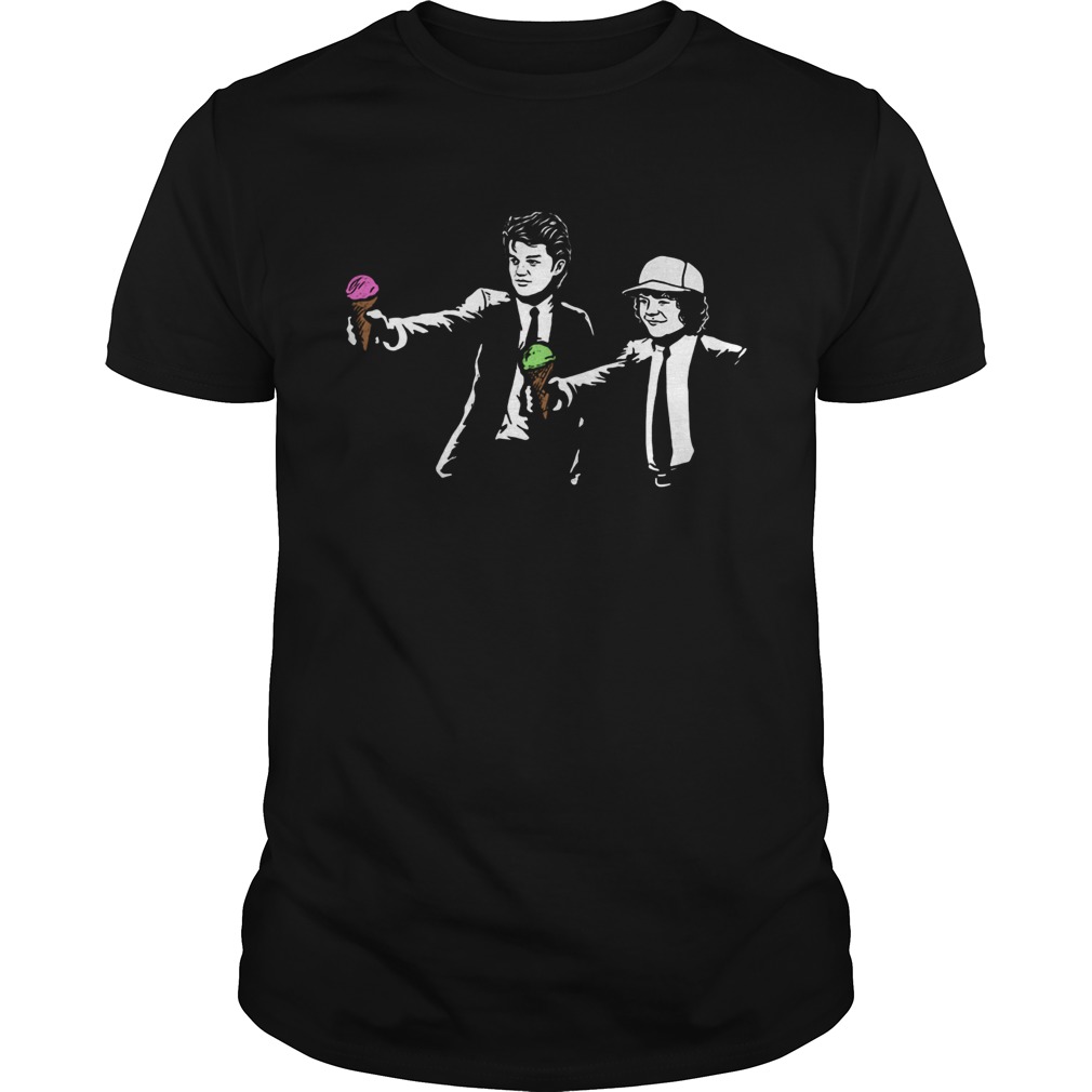 Stranger Things 3 Scoops Troops Fiction shirt