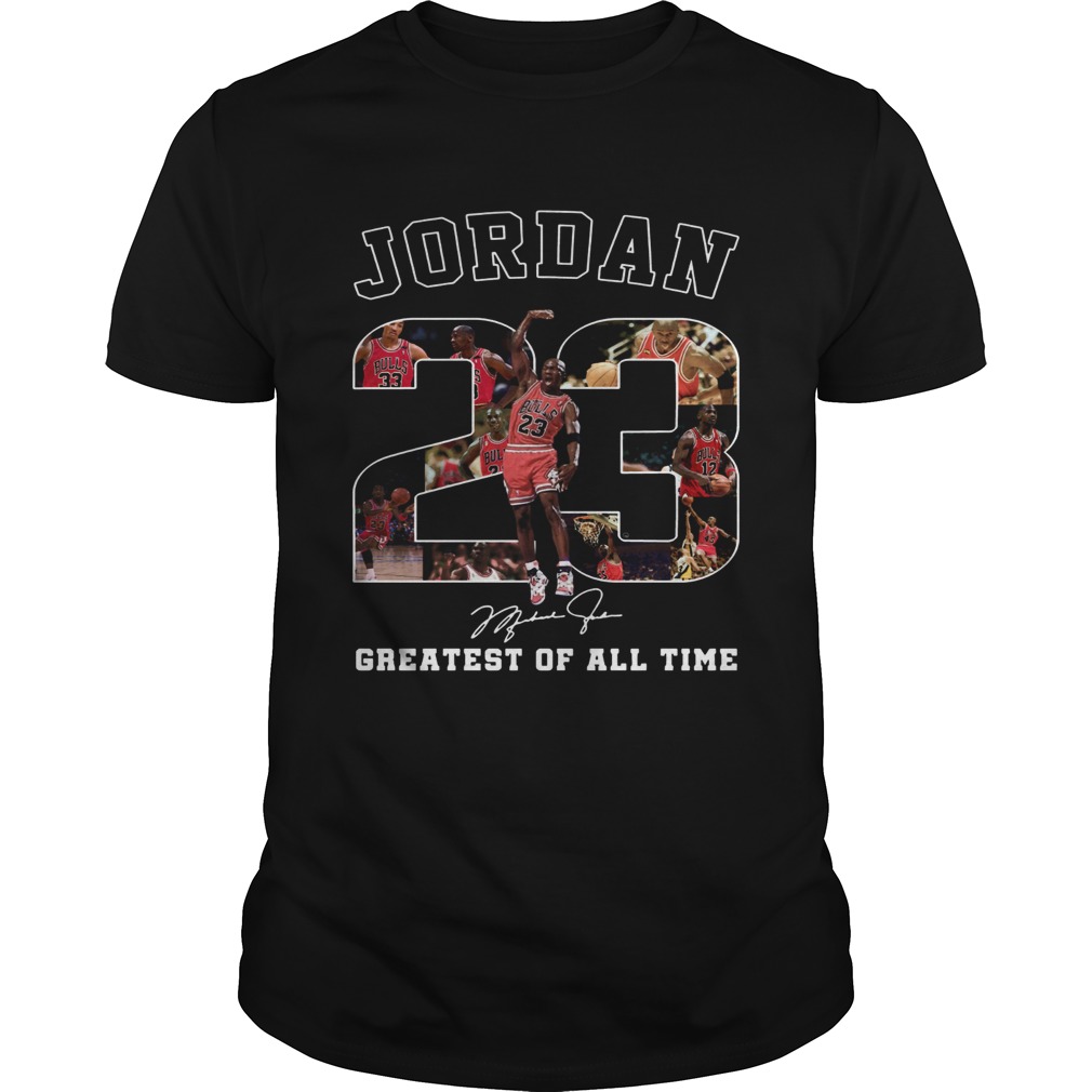 20 Michael Jordan Greatest of all time shirt