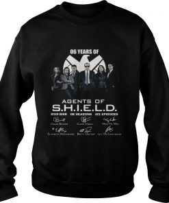 6 years of Agents Of SHIELD 2013 2019 signature  Sweatshirt