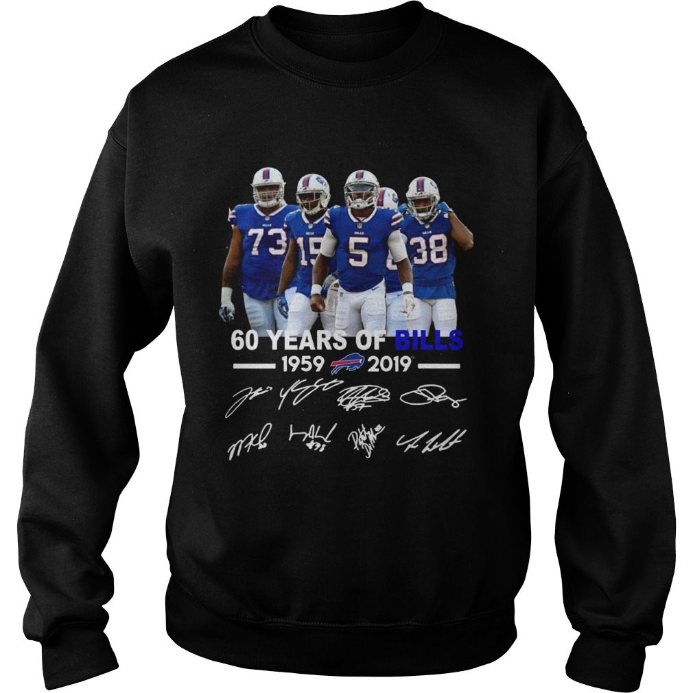 60 years of Bills 1959 2019 Sweatshirt