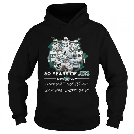 60 years of Jets 19592019 signature  Hoodie