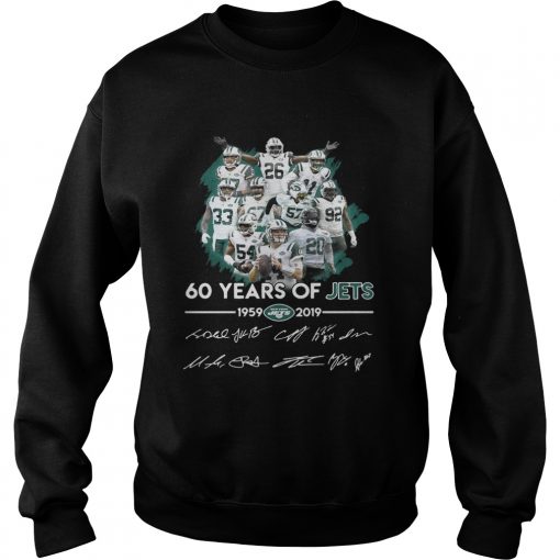 60 years of Jets 19592019 signature  Sweatshirt