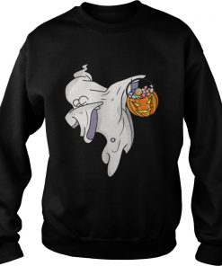 Awesome Happy Daboween Scary Ghost Halloween Dabbing Trick Dab  Sweatshirt