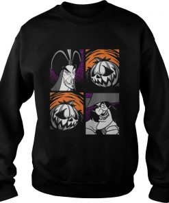 Beautiful Disney Halloween Villains  Sweatshirt