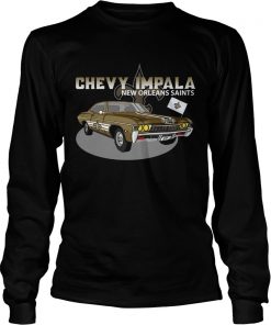 Chevy Impala 1967 New Orlean Saints  LongSleeve