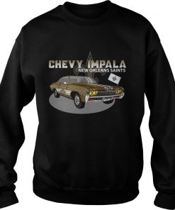 Chevy Impala 1967 New Orlean Saints  Sweatshirt