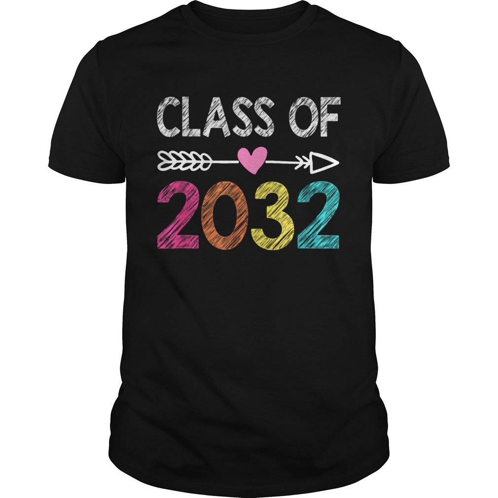 Class Of 2032 Shirt Prek Graduate Preschool Graduation Shirt