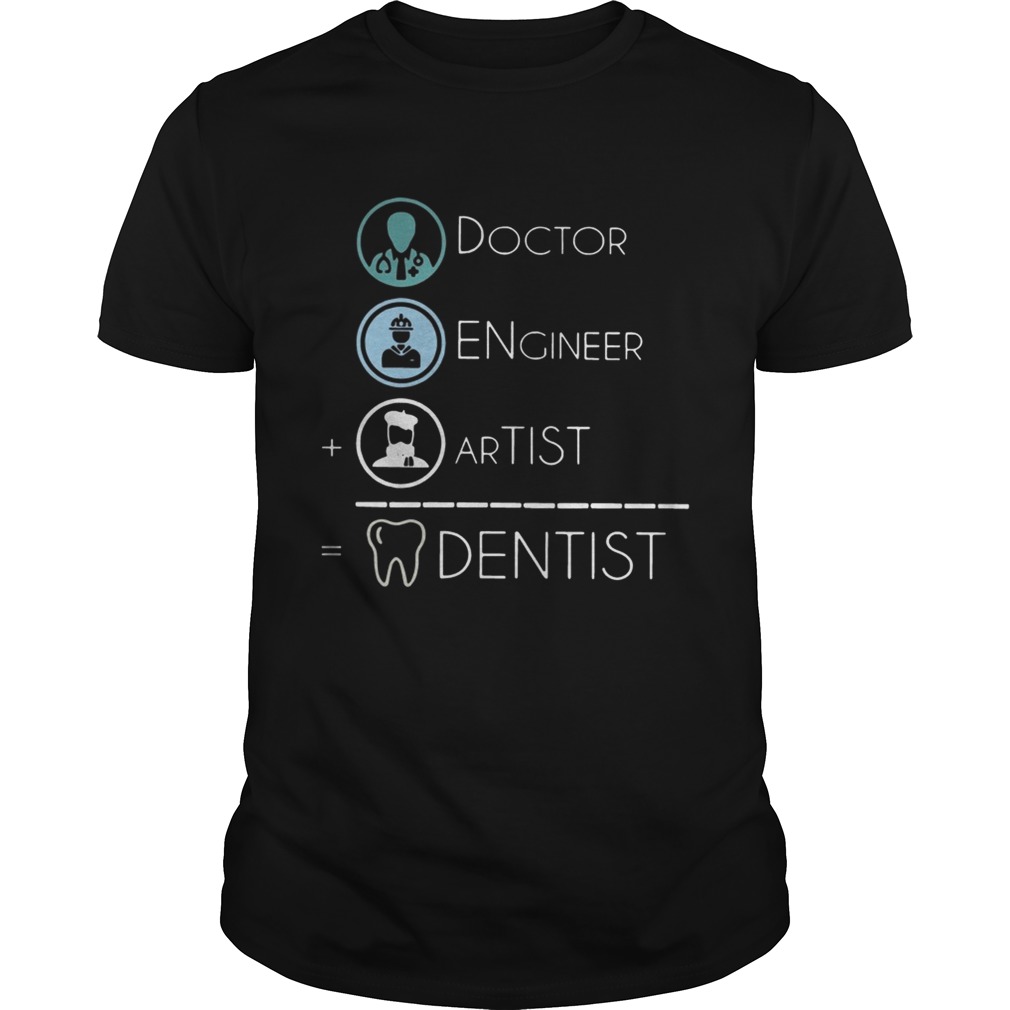 Dentist Is Doctor Engineer Artist Funny Dentist Men And Women Shirts