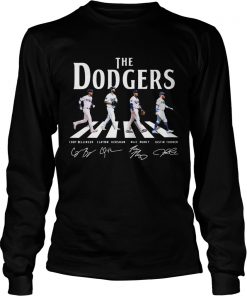 Dodgers The Dodgers Abbey road signature  LongSleeve