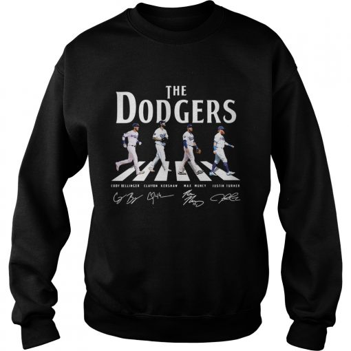 Dodgers The Dodgers Abbey road signature  Sweatshirt