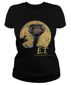 ET The Extra Terrestrial Aliens Moon Science Fiction Film Fans Women Men Shirts Classic Ladies