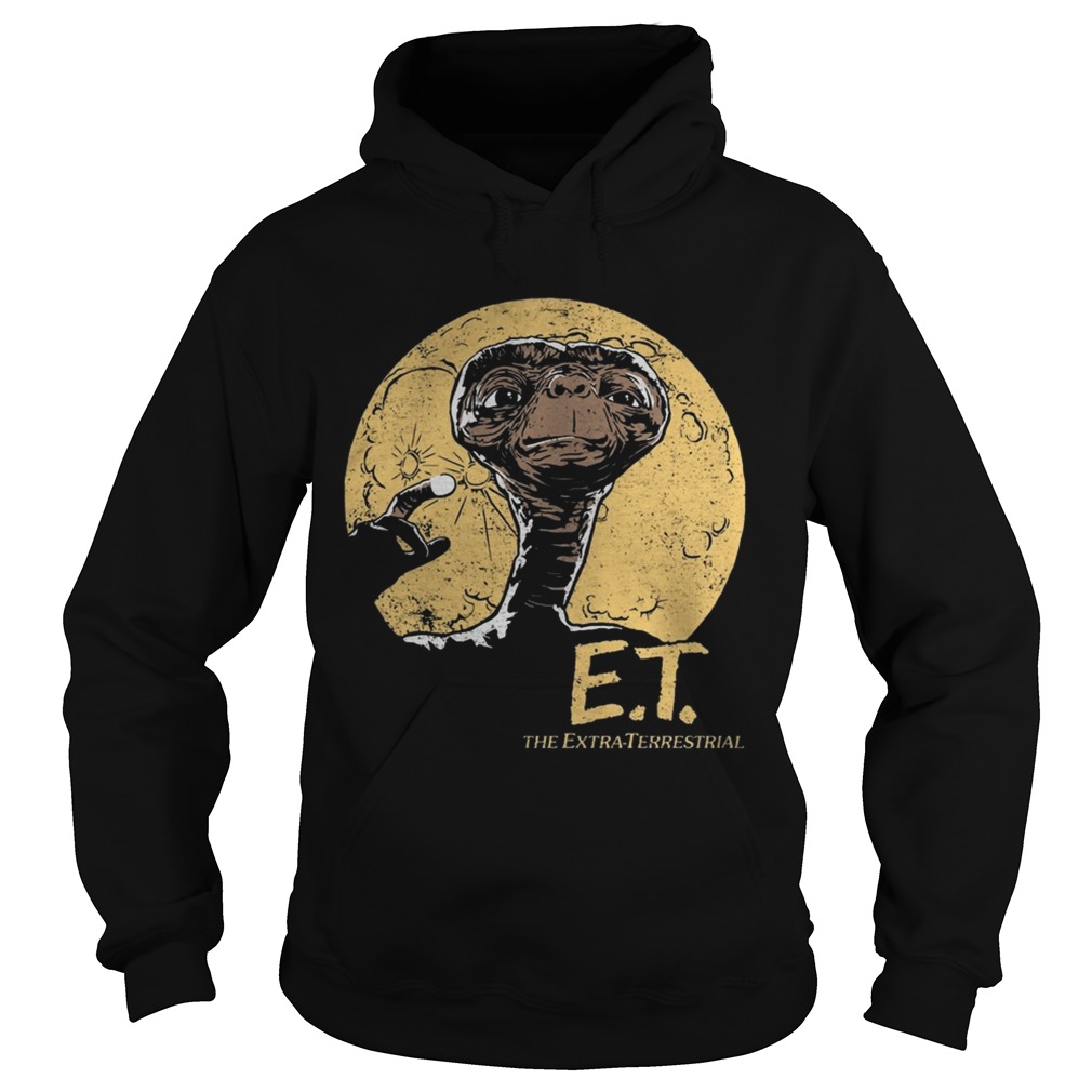 ET The Extra Terrestrial Aliens Moon Science Fiction Film Fans Women Men Shirts Hoodie