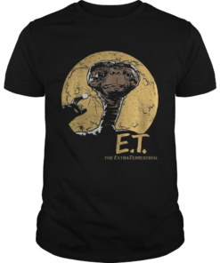 ET The Extra Terrestrial Aliens Moon Science Fiction Film Fans Women Men Shirts Unisex