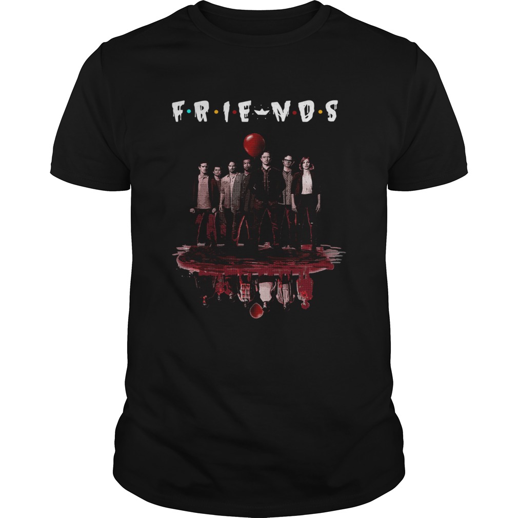 FRIENDS Poster IT Chapter Two upside down shirt
