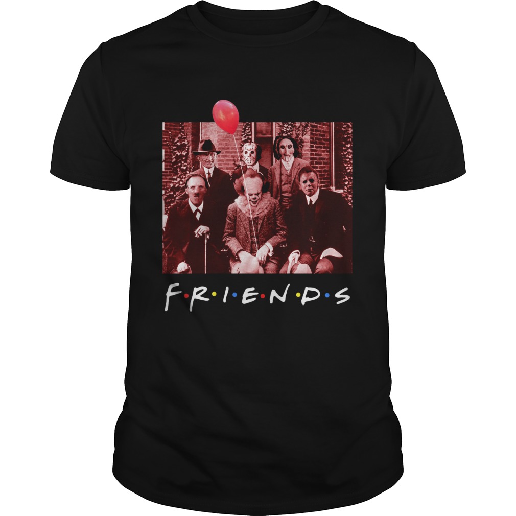 Friend TV show Horror character shirt