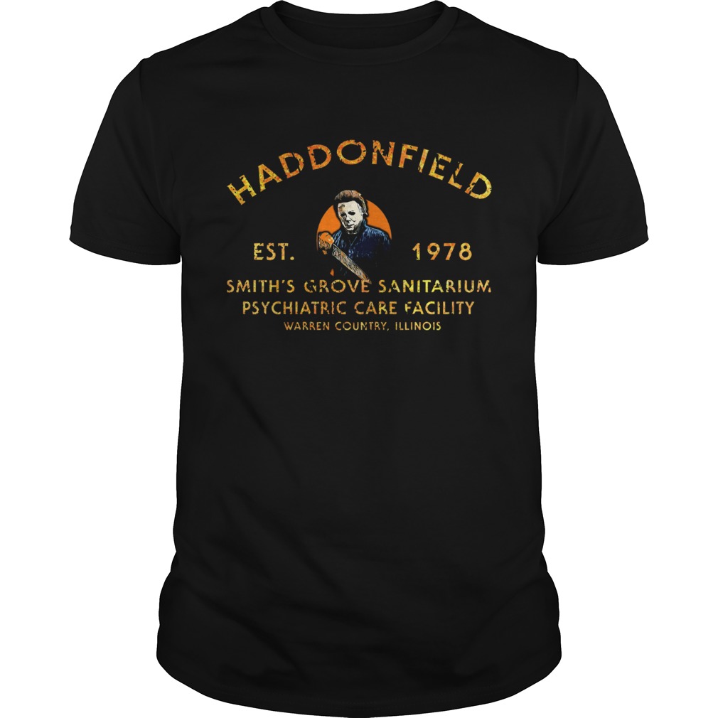 Haddonfield Smiths grove sanitarium Michael Myers shirt