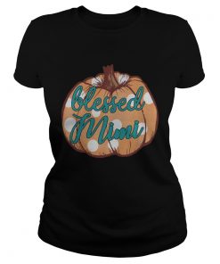 Halloween Womens Mom Blessed Mimi TShirt Classic Ladies