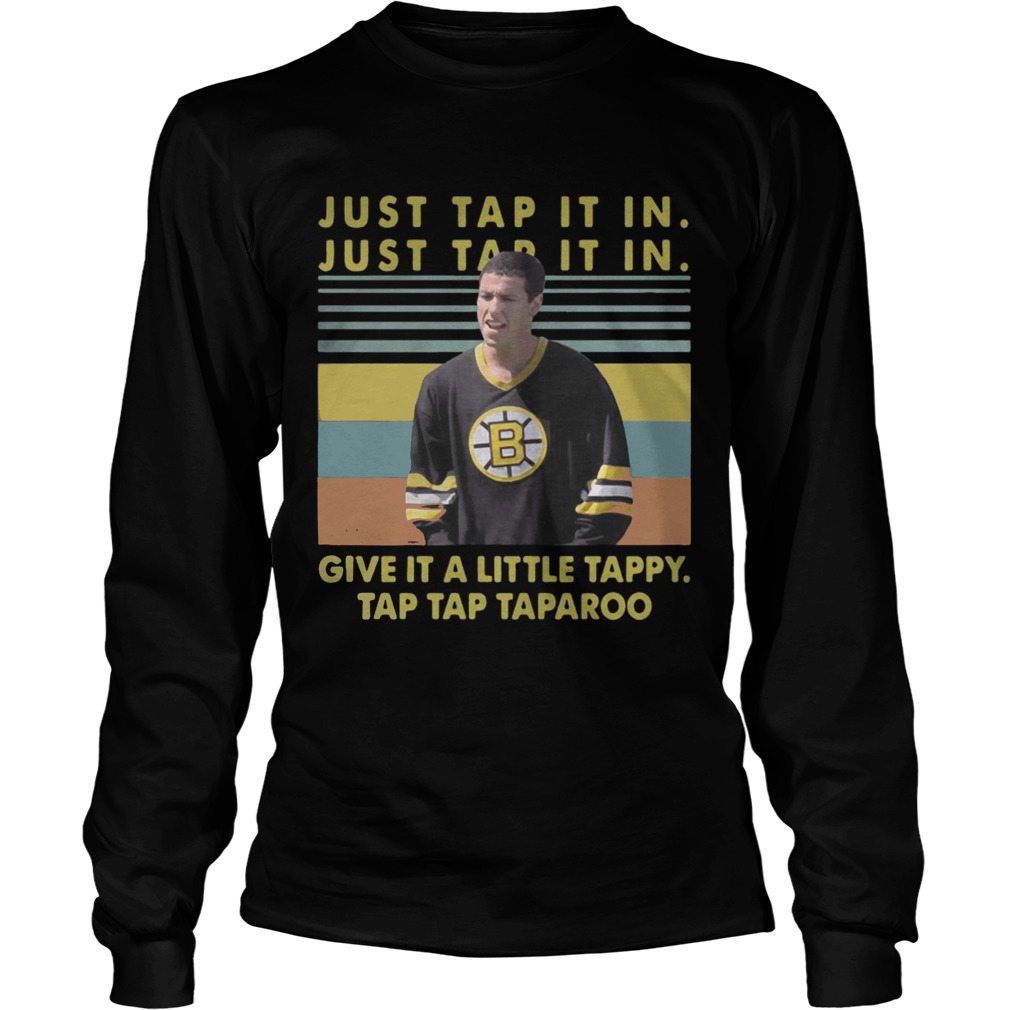 Happy Gilmore Just tap it in give it a little tappy vintage LongSleeve