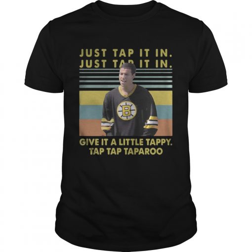 Happy Gilmore Just tap it in give it a little tappy vintage  Unisex