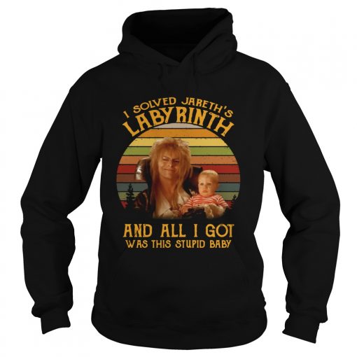 I solved Jareths Labyrinth and all I got was this stupid baby  Hoodie