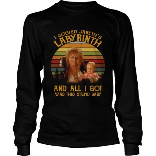 I solved Jareths Labyrinth and all I got was this stupid baby  LongSleeve