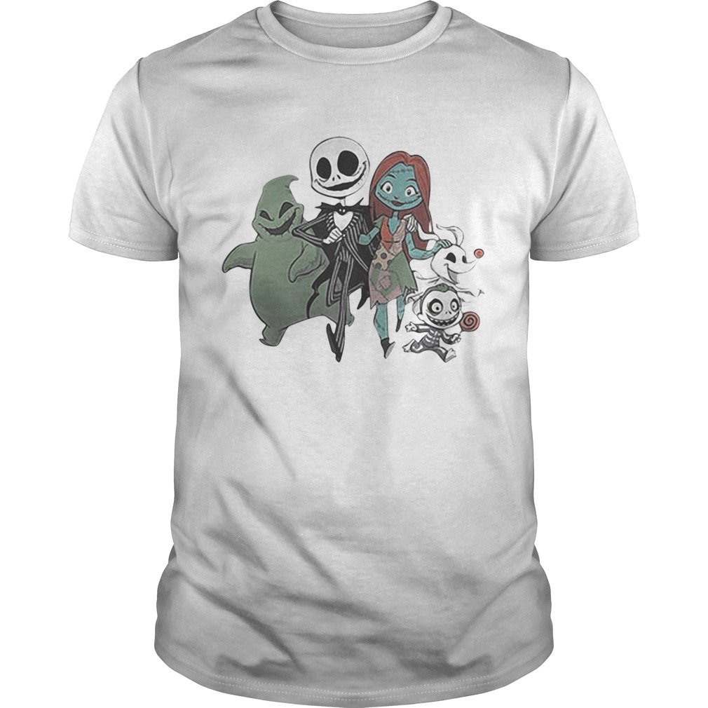 Jack Skellington and Sally and Zero Friend shirt