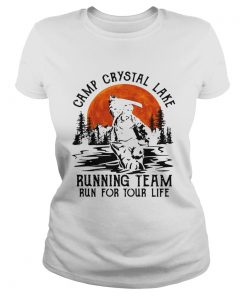 Jason Voorhees Camp crystal lake running team run for your life  Classic Ladies