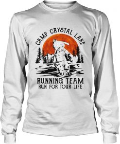 Jason Voorhees Camp crystal lake running team run for your life  LongSleeve