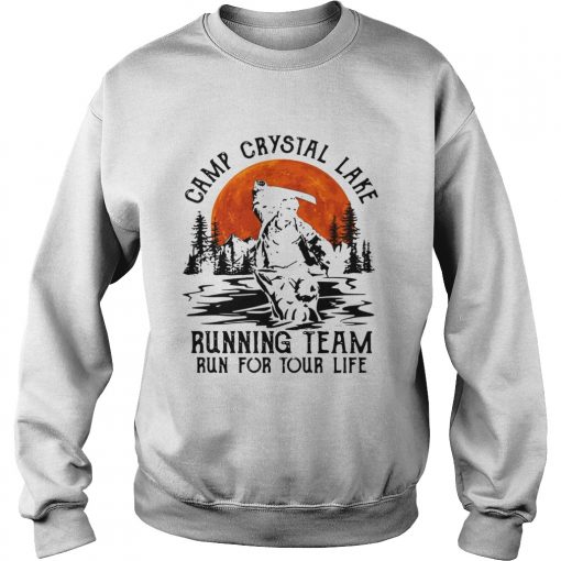 Jason Voorhees Camp crystal lake running team run for your life  Sweatshirt