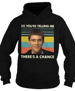 Jim Carrey so youre telling me theres a chance vintage  Hoodie