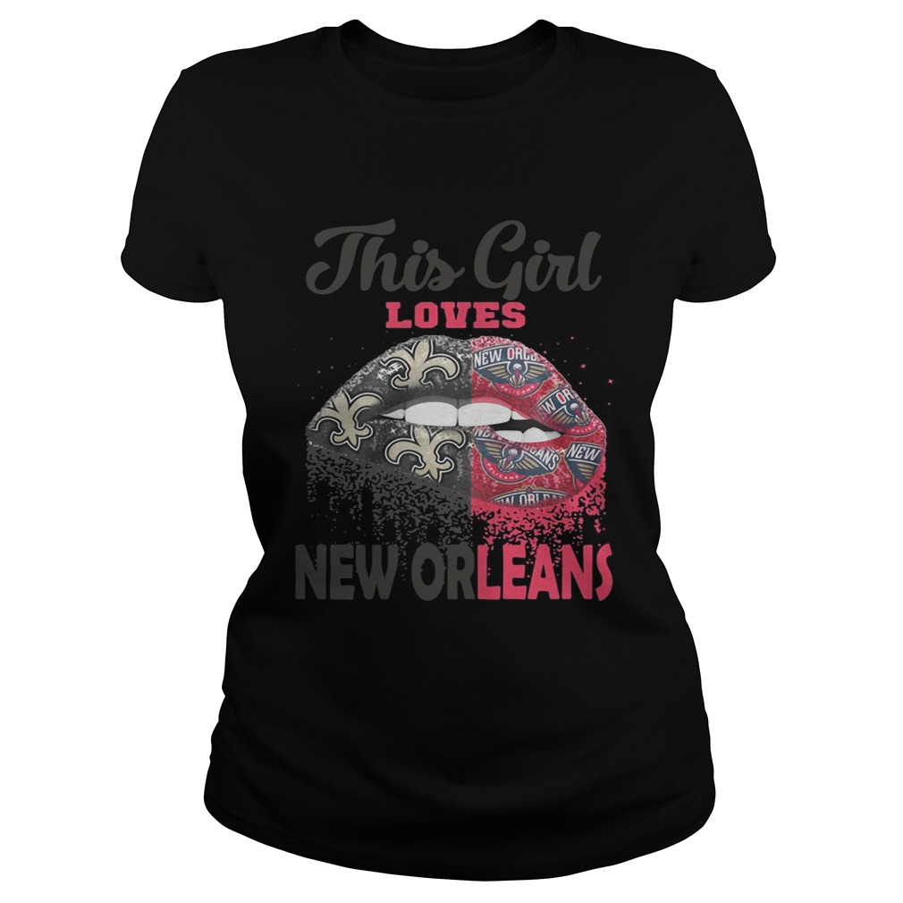Lip this girl loves New Orleans Classic Ladies