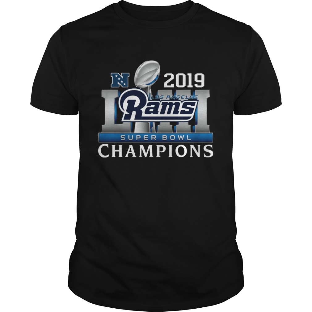 Los Angeles Rams 2019 Super Bowl Champions shirt