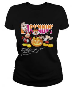 Mickey Mouse Dunkin Donuts Halloween  Classic Ladies