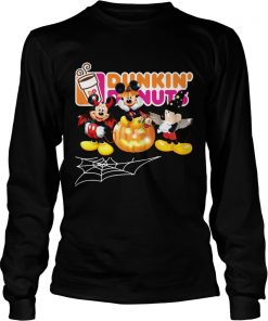 Mickey Mouse Dunkin Donuts Halloween  LongSleeve
