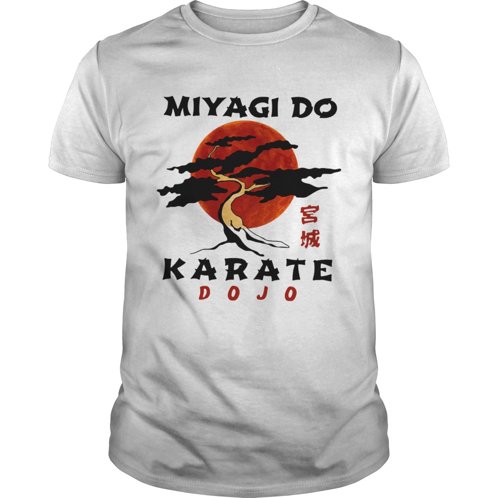Miyagi Do Karate Dojo sunset shirt