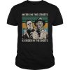 Myers in the streets Krueger in the sheets vintage t  Unisex