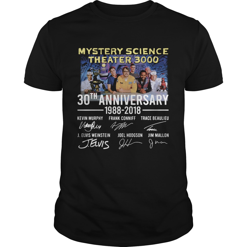 Mystery Science Theater 3000 30th anniversary 1988 2018 shirt
