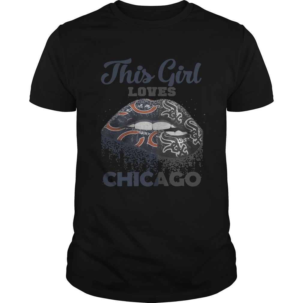 Official Lip this girl loves Chicago shirt