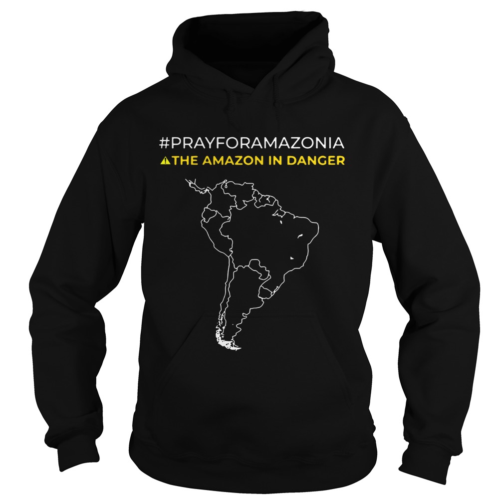 Pray for Amazonia the Amazon in danger Hoodie