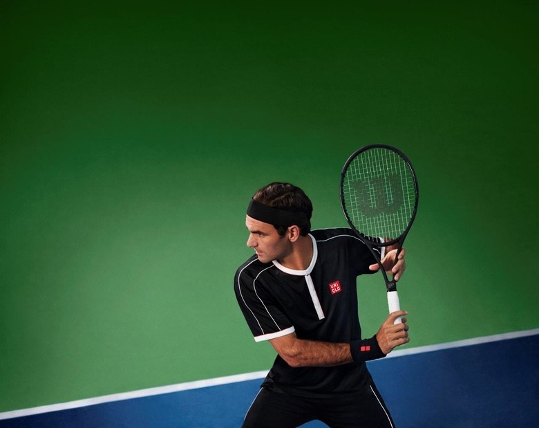 Roger Federer Unveils His US Open On-Court Look with Uniqlo
