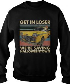 Skeleton Taxi get in loser were saving Halloweentown vintage  Sweatshirt