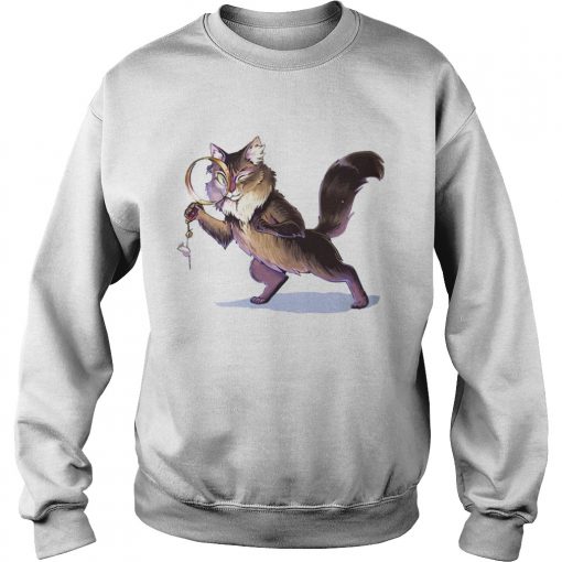 Starring Scraps McGee Cat Detective Tee Shirt Sweatshirt