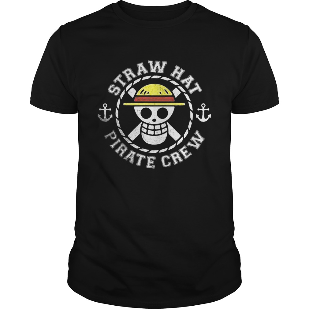 Straw hat pirate crew shirt