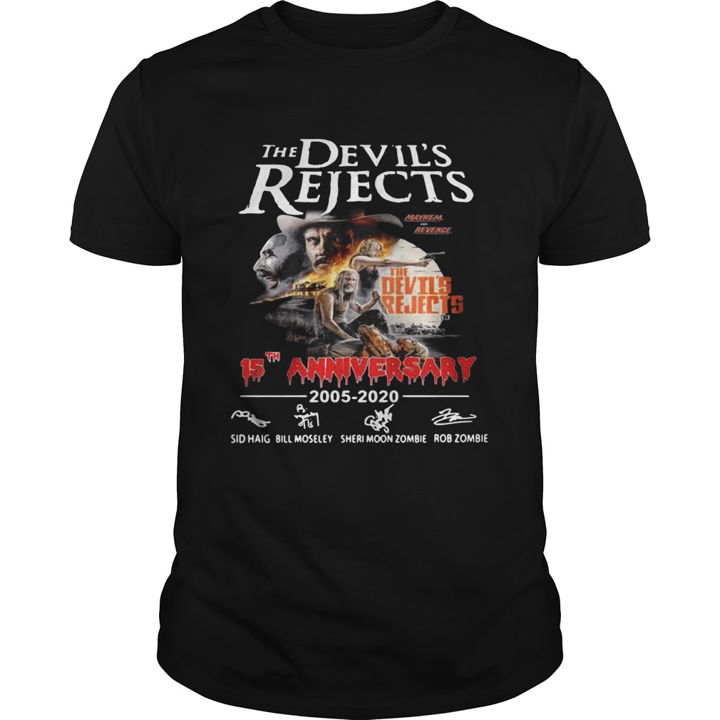The Devils Rejects 15th anniversary shirt
