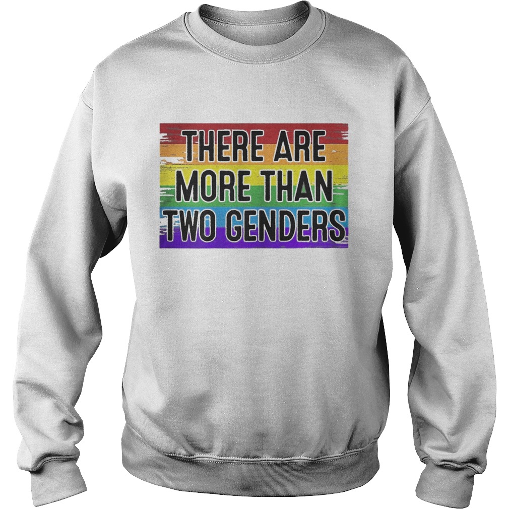 There Are More Than Two Genders Shirt Sweatshirt