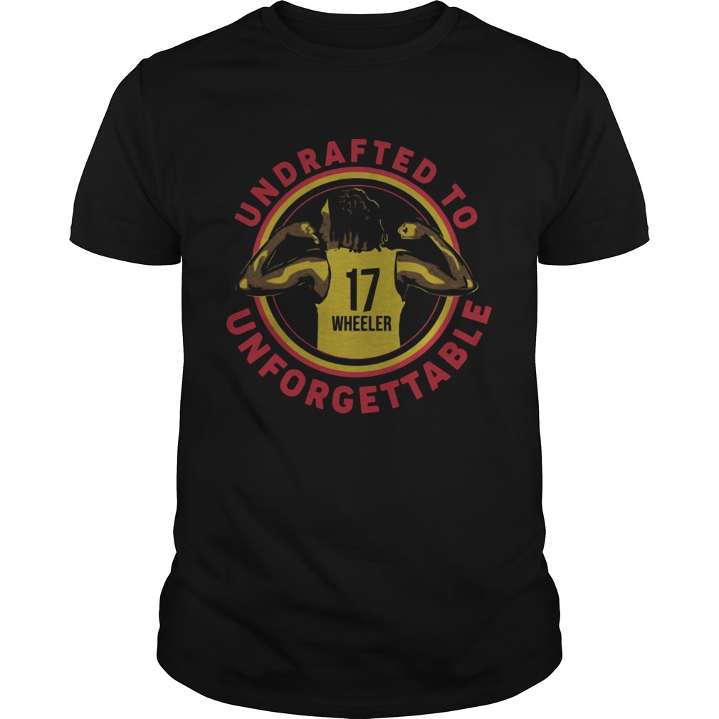 Undrafted To Unforgettable Erica Wheeler Shirt